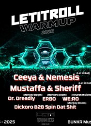 Let It Roll Warm Up Liberec-Bunkr Music Club