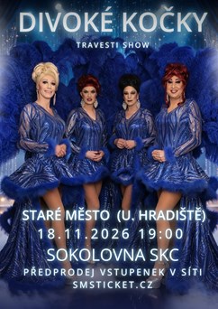 Travesti show Divoké kočky ve Staré Město