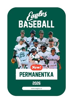 Eagles Praha baseball - sezónní permanentka 2026