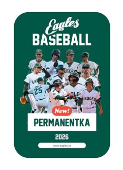 Eagles Praha baseball - sezónní permanentka 2026