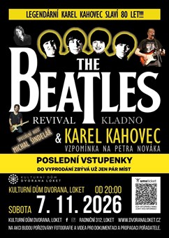 Karel Kahovec + Beatles Revival + Michal Šindelář
