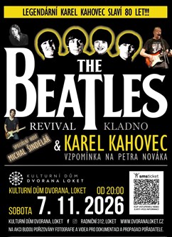Karel Kahovec + Beatles Revival + Michal Šindelář 