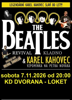 Karel Kahovec + Beatles Revival + Michal Šindelář 
