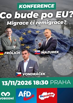 Co bude po EU? Konference: Migrace nebo remigrace?
