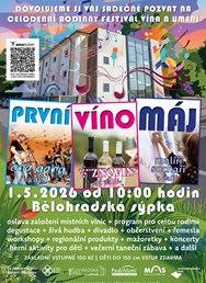 První víno máj