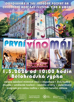 První víno máj