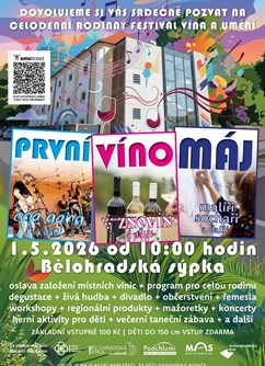 První víno máj