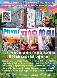 První víno máj