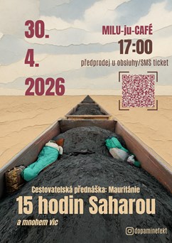 15h Saharou - cestovateská přednáška - dopamin efekt