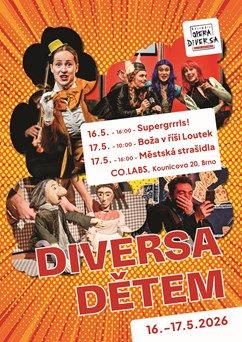 Diversa dětem: Boža v říši Loutek