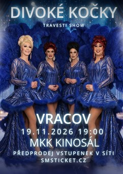 Travesti show Divoké kočky ve Vracově