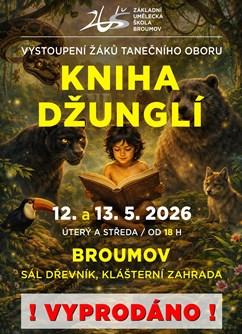 KNIHA DŽUNGLÍ – záverečné vystoupení tanečního oboru #1