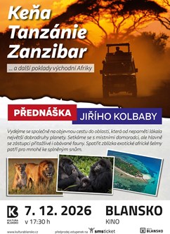 Jiří Kolbaba – Keňa, Tanzánie, Zanzibar