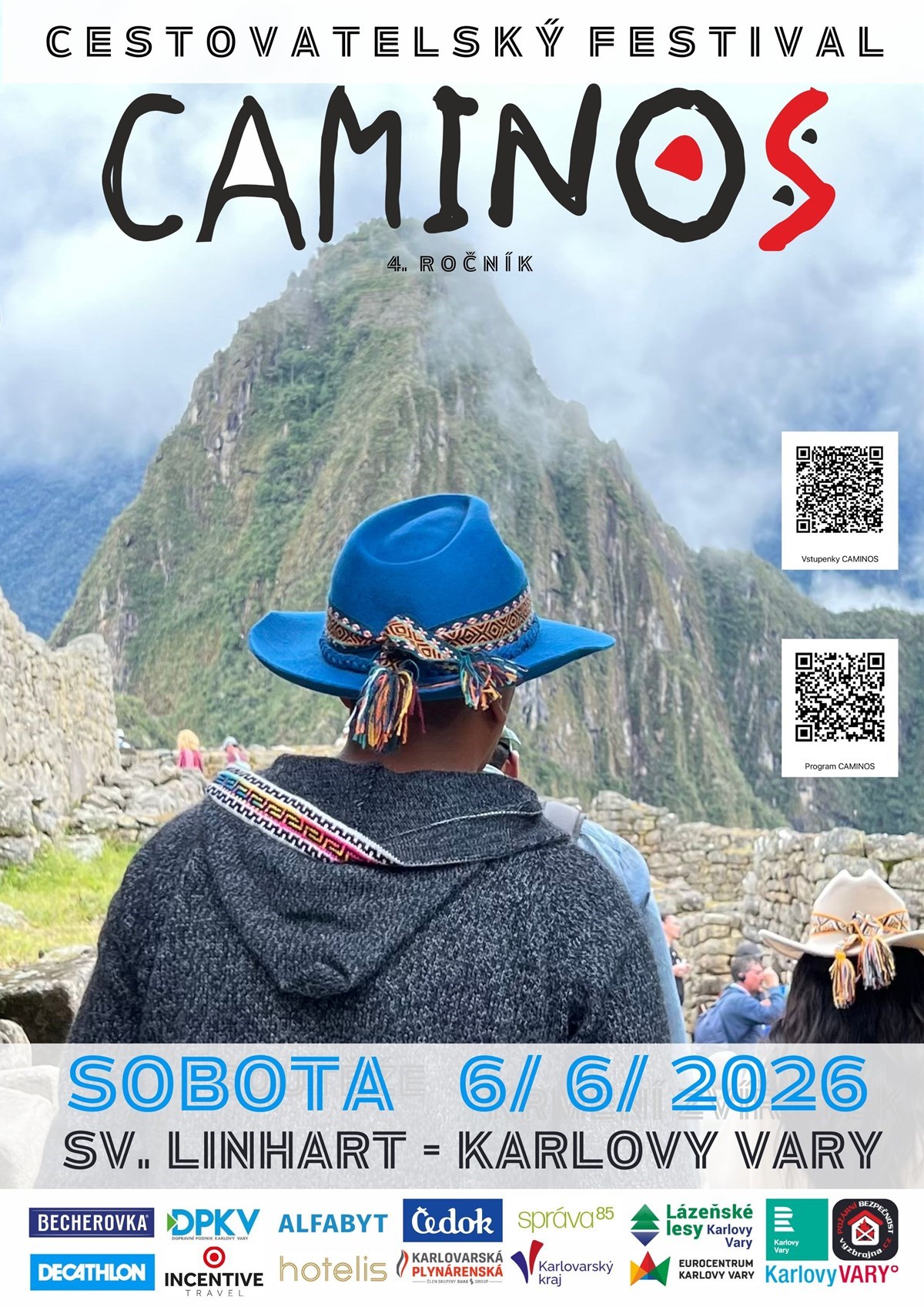 4. letní cestovatelský festival Caminos