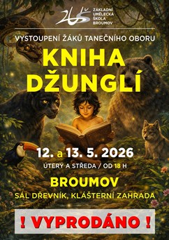 KNIHA DŽUNGLÍ – závěrečné vystoupení tanečního oboru #2