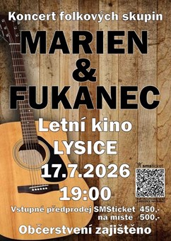 Koncert MARIEN a FUKANEC