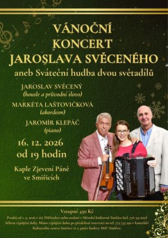 Vánoční koncert Jaroslava Svěceného
