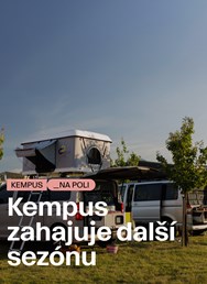 Zahájení sezóny kempu na Poli designu