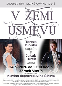 V Zemi úsměvů - operetně muzikálový koncert
