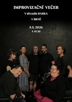 Večer divadelní improvizace (Melíšková, Strahovský a DJP)