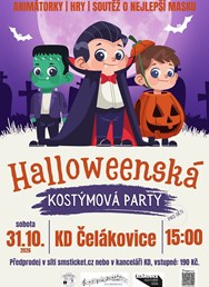 Halloweenská kostýmová party - pro děti