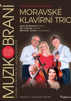 Koncertní cyklus Muzikobraní Moravského klavírního tria