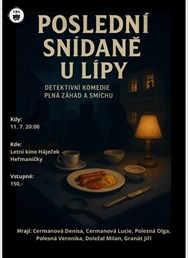 Poslední snídaně U Lípy  - divadlo v Heřmaničkách.