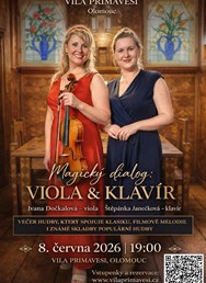 Magický dialog: viola & klavír ve Vile Primavesi