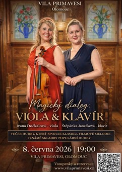Magický dialog: viola & klavír ve Vile Primavesi