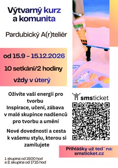 Výtvarný kurz a komunita - "Pardubický A(r)teliér"