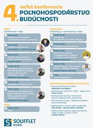 4. veľká konferencia POĽNOHOSPODÁRSTVO BUDÚCNOSTI