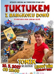 Tuktukem z Bangkoku domů
