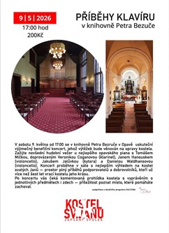 Benefiční koncert - příběhy klavíru