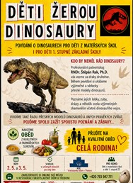 Děti žerou dinosaury - přednáška s paleontologem