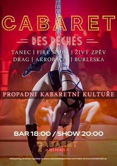 Cabaret des Péchés: Večer plný českých a slovenských hitů