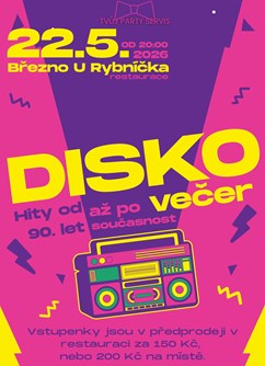 DISKO večer U Rybníčka