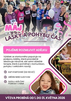 Máj lásky a pohybu čas s Mizuno