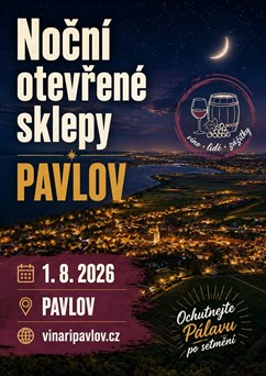 Noční otevřené sklepy v Pavlově