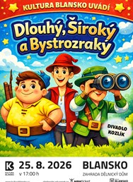 Dlouhý, široký a bystrozraký | Pohádka na Zahradě