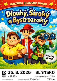 Dlouhý, široký a bystrozraký | Pohádka na Zahradě