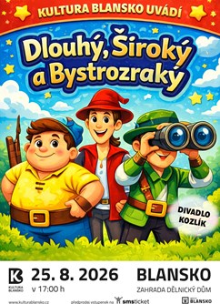 Dlouhý, široký a bystrozraký | Pohádka na Zahradě