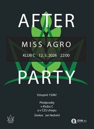 Oficiální Afterparty Miss Agro 2026