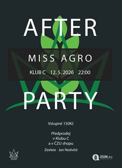 Oficiální Afterparty Miss Agro 2026