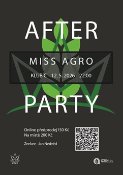 Oficiální Afterparty Miss Agro 2026