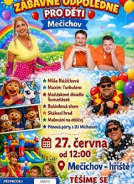 Zábavné odpoledne pro děti-Míša Růžičková a Maxim Turbulenc