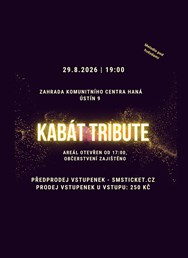 Koncert skupiny KABÁT TRIBUTE