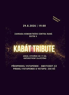 Koncert skupiny KABÁT TRIBUTE