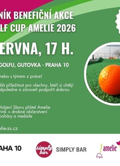 II. ročník benefičního turnaje - Minigolf Cup Amelie - 2026