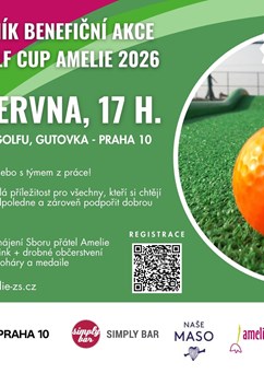 II. ročník benefičního turnaje - Minigolf Cup Amelie - 2026