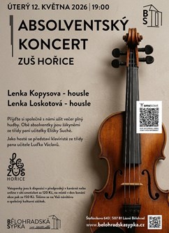 Absolventský koncert Lenka Kopysova a Lenka Loskotová